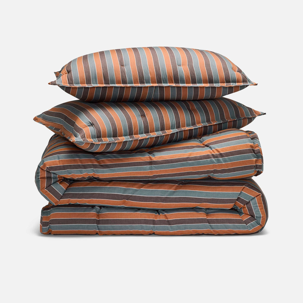 Washed Classic Percale Comforter Set