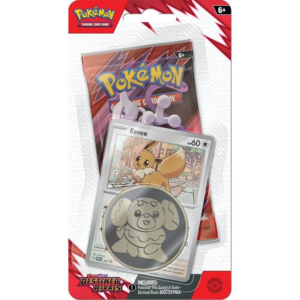 🔥2026 Christmas Gift🎄: Scarlet & Violet - Destined Rivals Checklane Blister Pack (Eevee)