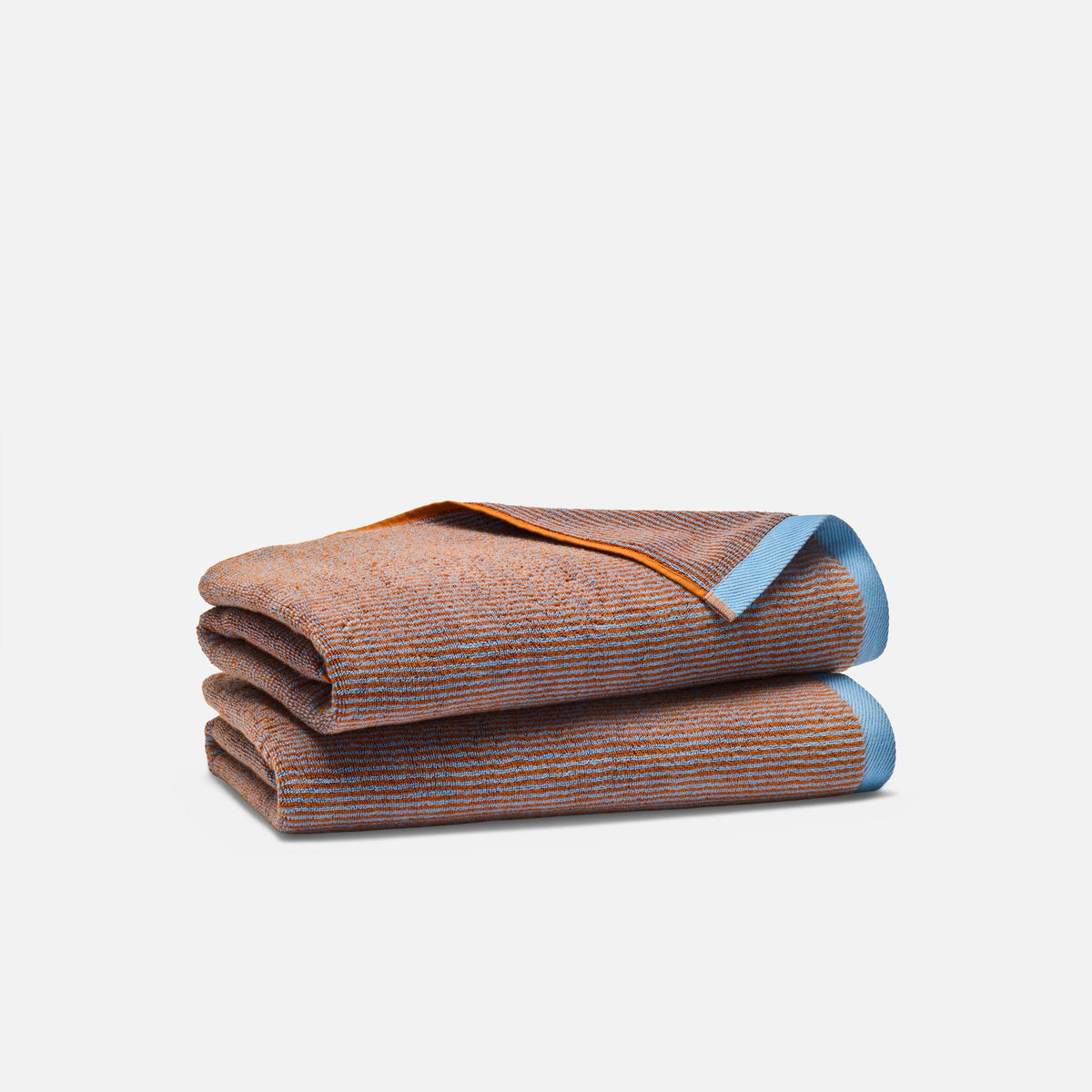 Plush Turkish Cotton Bath Towels Set of 2