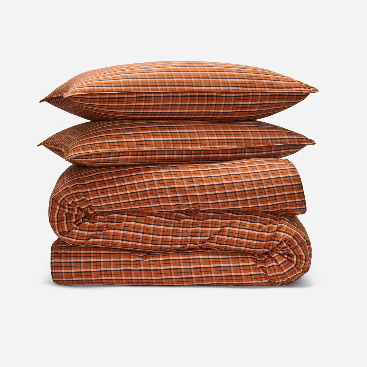 Washed Classic Percale Duvet Set