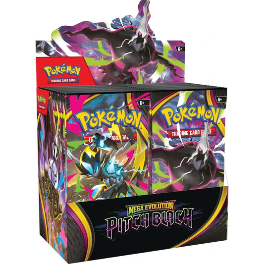 🔥2026 Christmas Gift🎄: Mega Evolution - Pitch Black Booster Box (36 Booster Packs)