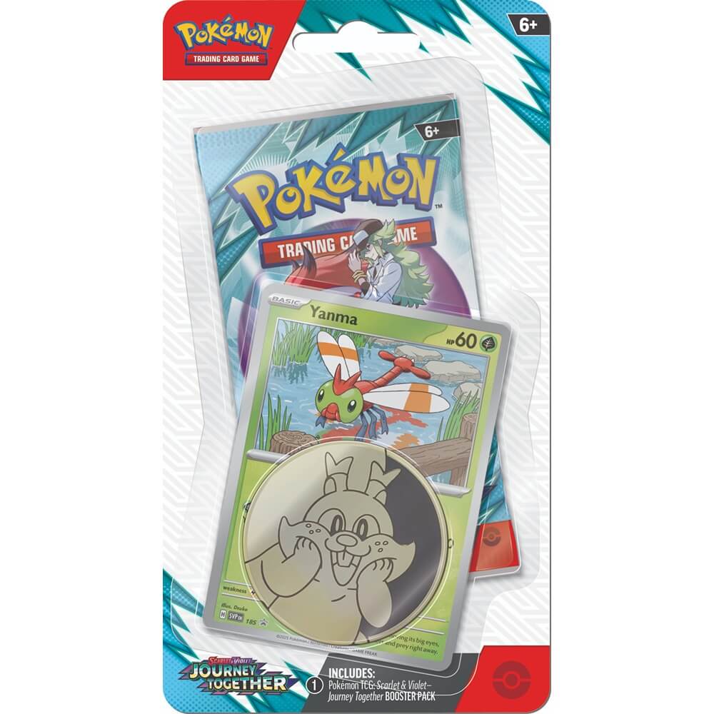 🔥2026 Christmas Gift🎄: Scarlet & Violet - Journey Together Checklane Blister Pack (Yanma)