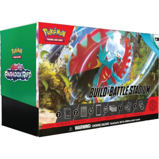 🔥2026 Christmas Gift🎄: Scarlet & Violet - Paradox Rift Build & Battle Stadium