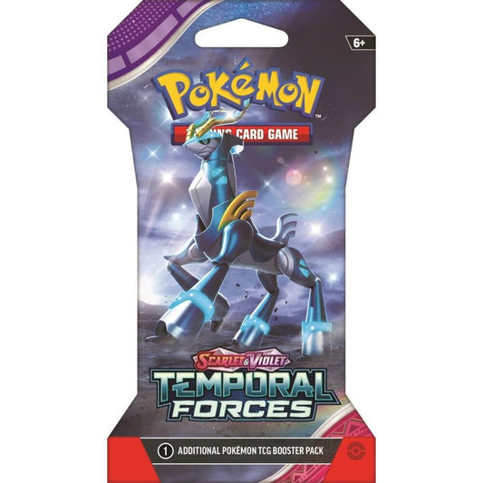 🔥2026 Christmas Gift🎄: Scarlet & Violet - Temporal Forces Sleeved Booster Pack