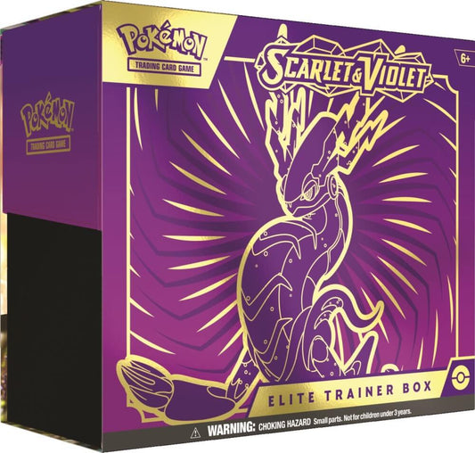 🔥2026 Christmas Gift🎄: Scarlet & Violet - Base Set Elite Trainer Box (ETB) (Violet)