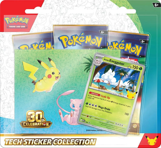 🔥2026 Christmas Gift🎄: 30th Celebration Tech Sticker Collection (Alolan Exeggutor)
